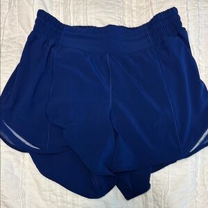 Women's Blue Athletic Shorts